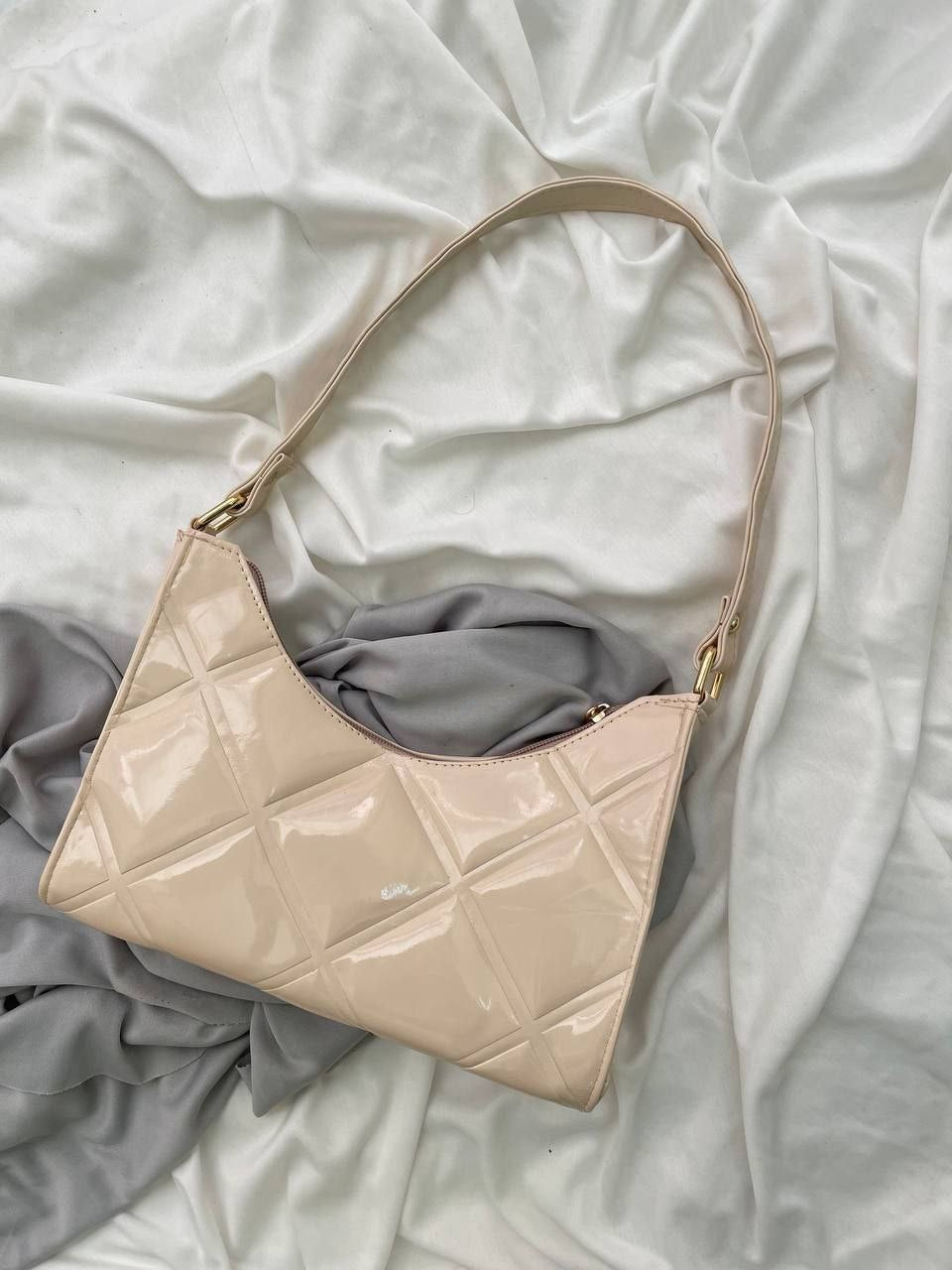 Small Shiny Minimalist Bag