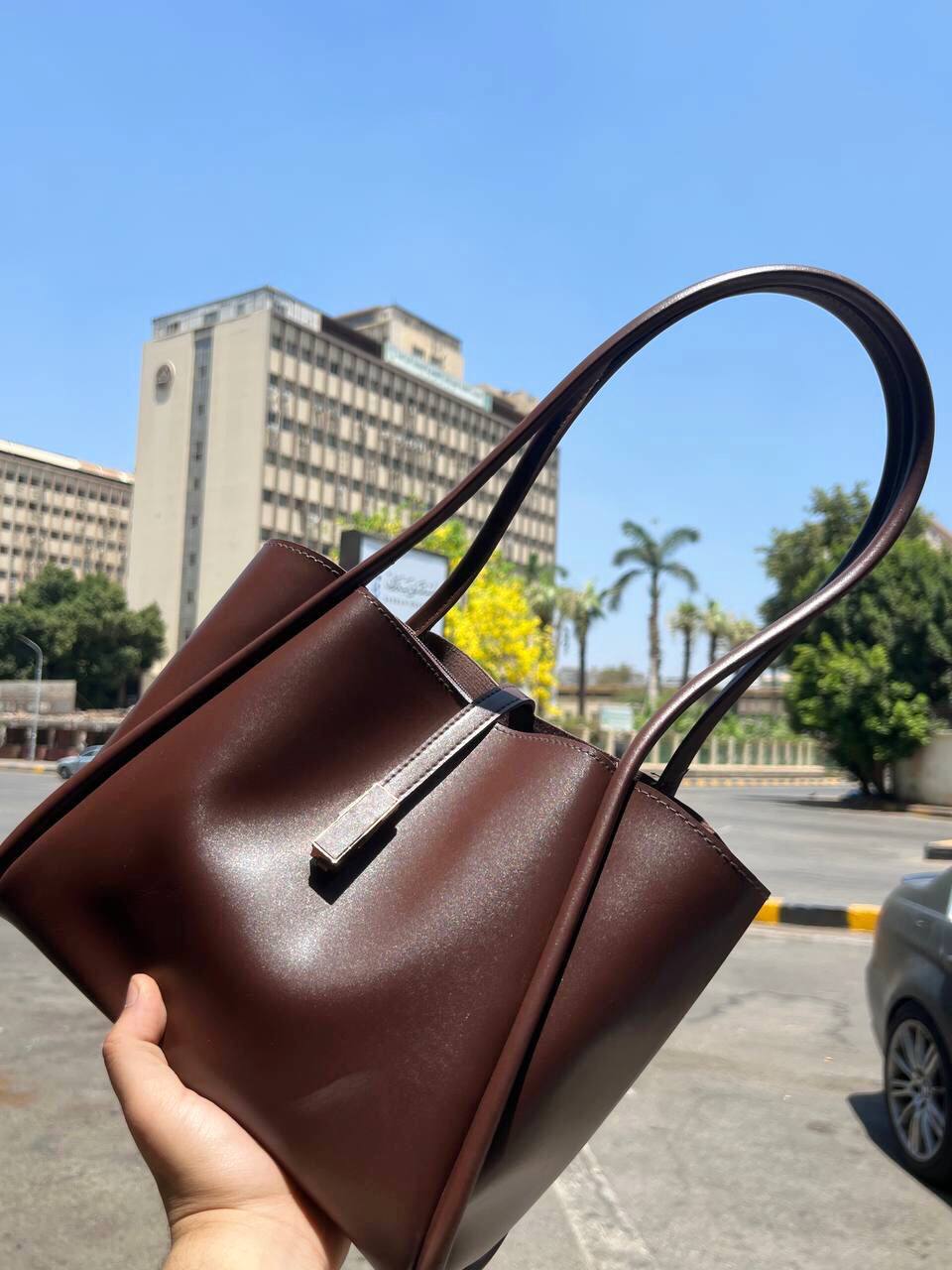 SHEIN Large Tote Bag - Brown