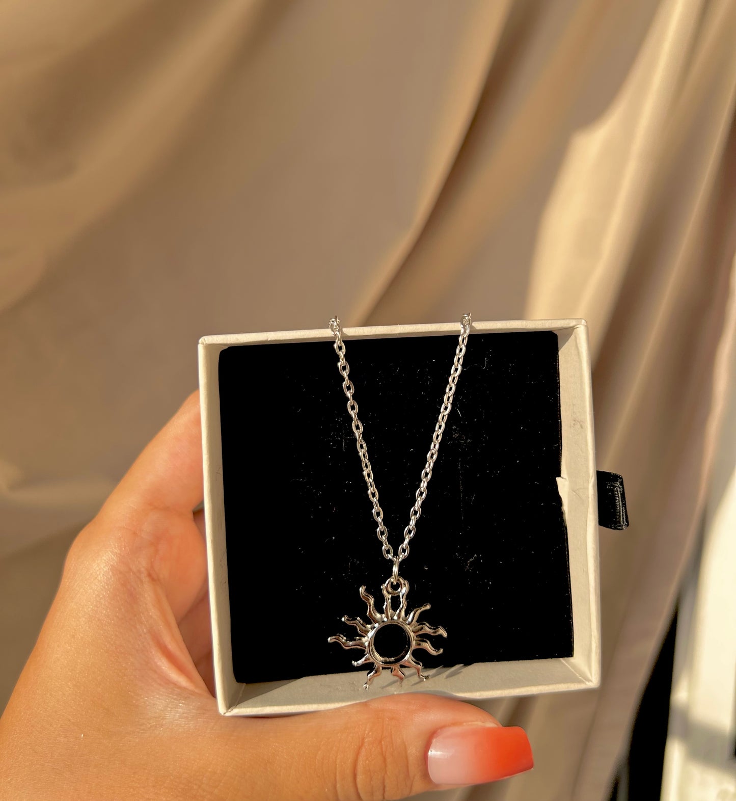Sunrays Gold Plated Necklace