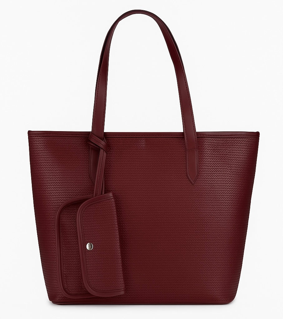 Leather Minimalist Tote