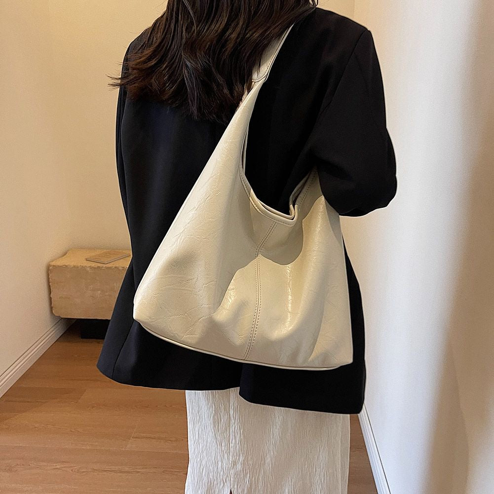 Wide Tote Bag - Offwhite