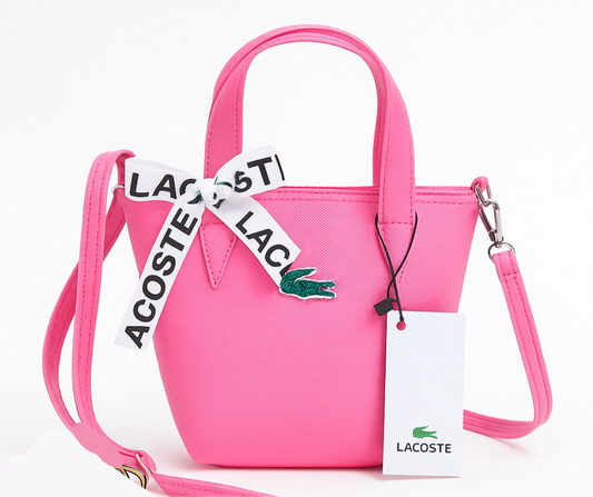 Mini Lacoste Crossbody Bag - Hot Pink