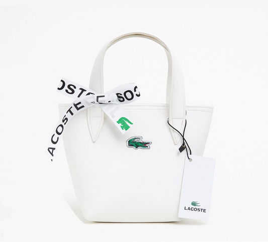 Mini Lacoste Crossbody Bag - White