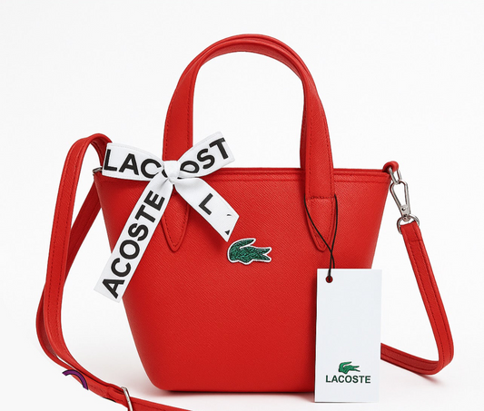 Mini Lacoste Crossbody Bag - Red