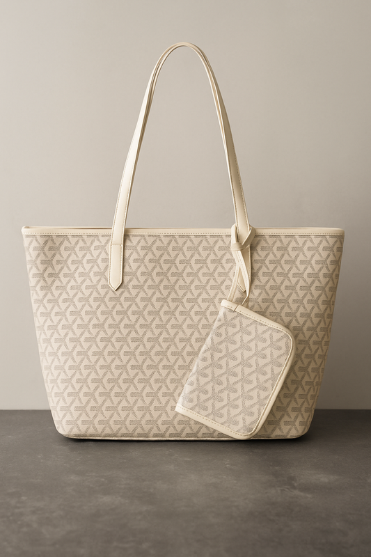 Large Summer Bag - Beige