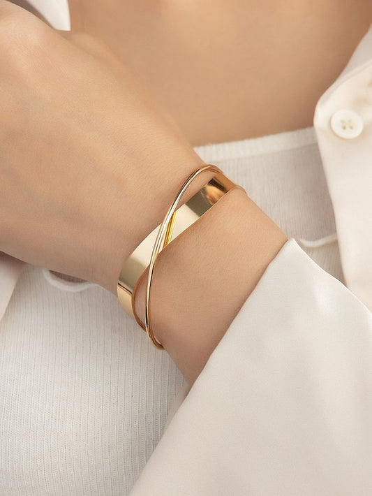 Double Gold Plated Bracelet