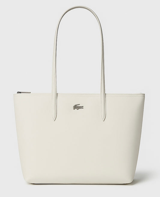 Lacoste Tote - White