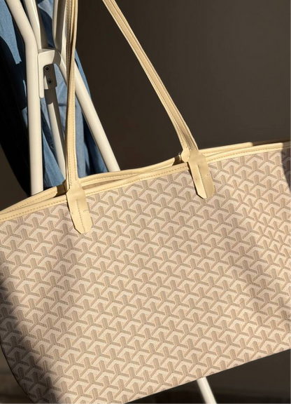 Large Summer Bag - Beige