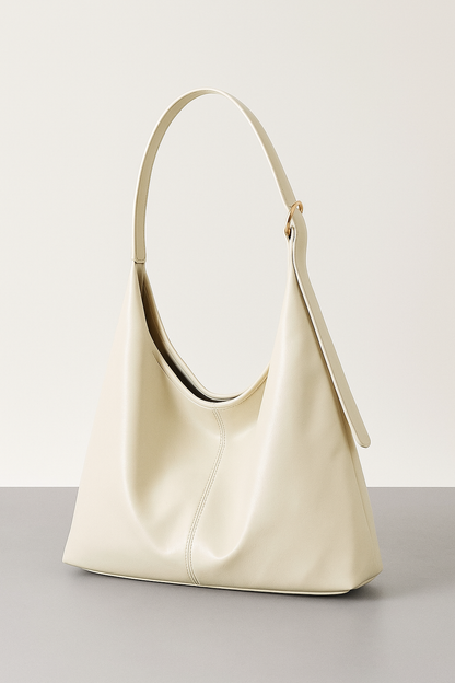 Wide Tote Bag - Offwhite