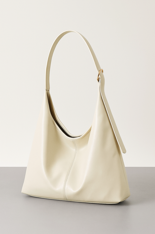 Wide Tote Bag - Offwhite