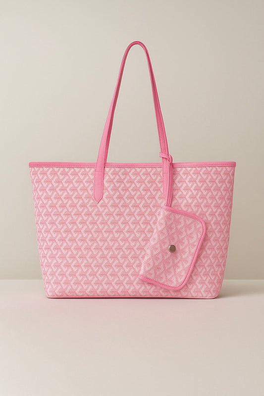 Large Summer Bag - Baby Pink