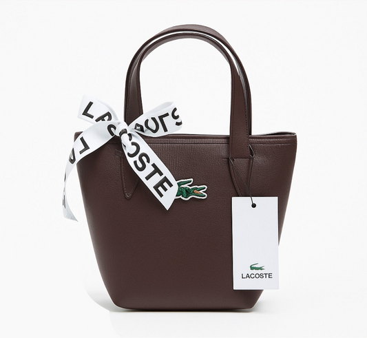 Mini Lacoste Crossbody Bag - Brown