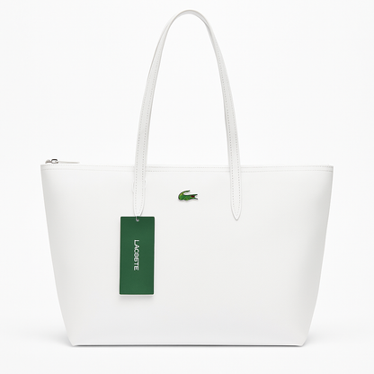 Lacoste Tote - White
