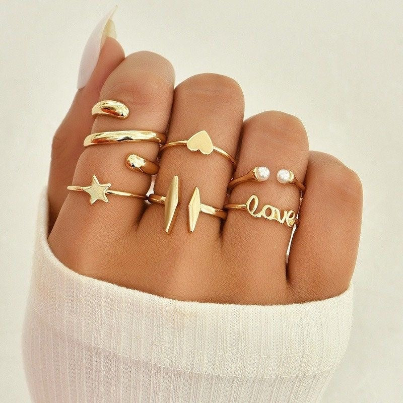 Random Rings Set (5 Rings)