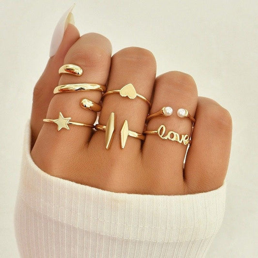 Random Rings Set (5 Rings)